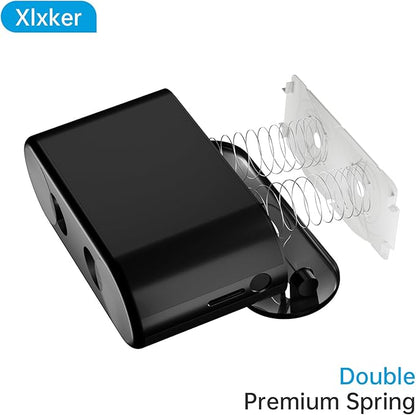 Multifold Paper Towel Dispenser Countertop, Hand Towel Dispenser for Bedroom, Bathroom, Kitchen, Toilet (Black)