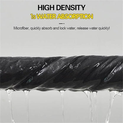 5PC Thickened Magic Cleaning Cloth, Reusable Microfiber Cleaning Rags for TV, Cars, Windows, Lint Free, Odorless, Machine Washable