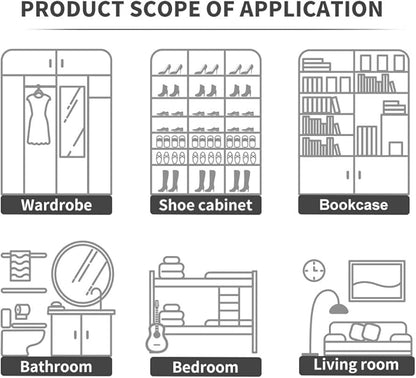 NATRUTH Moisture Absorbers 10.5OZ*6-Pack With Activated Charcoal,Portable Closet Dehumidifier, Odor Eliminator Absorber Bucket,Humidity Absorber,Cleaner Air Dehumidifier for Closet,Bathrooms, Boats