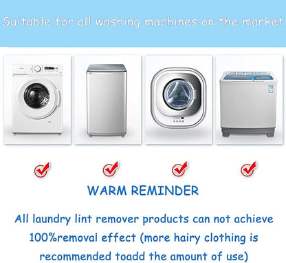 6PCS Reusable Pet Hair Remover for Laundry - Washing Machine Lint Catcher & Dryer Balls, Effectively Removes Dog Cat Hair Fur from Clothing Bedding, Dander Lint Remover Tool,Pet Hair Catcher