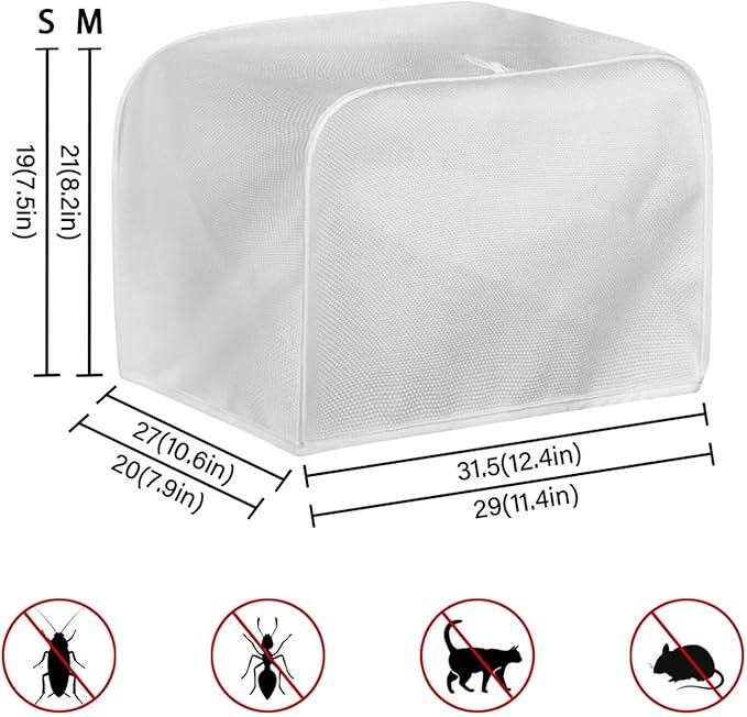 Bright Blossom Flower Toaster Cover 2 Slice，Boho Hippie Floral Kitchen Blender Dust Cover 2 Pcs Small Appliance Dust Cover Anti Fingerprint and Oil Proof Cover-L
