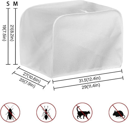 PointeDoor 2-Slice Toaster Dust Cover - Anti Fingerprint and Oil Proof - Universal Fit