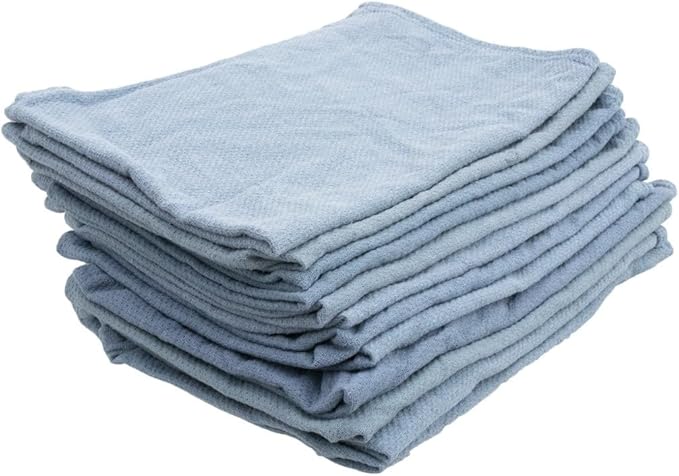XERO Recycled Surgical Towels - Eco-Friendly Cleaning Cloths for Professional Window Cleaners, Home & Car Detailing - 100% Cotton, Absorbent, Machine Washable Approximately 24"x16" 48 Pack
