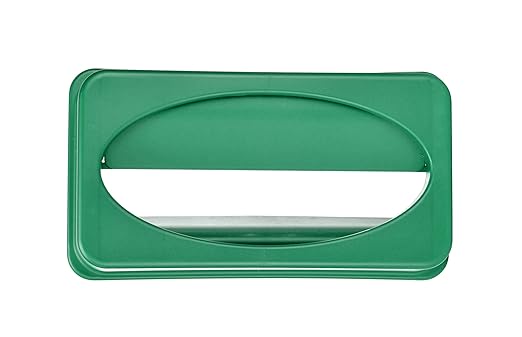 Alpine 23 Gallon Slim Trash/Recycling BIN Swing LID Green