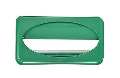 Alpine 23 Gallon Slim Trash/Recycling BIN Swing LID Green
