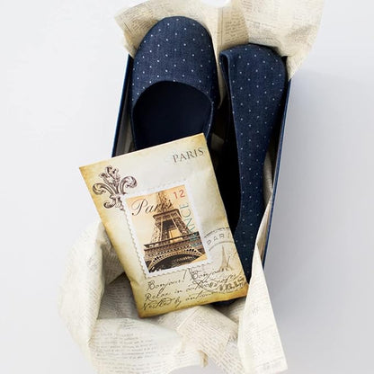 WILLOWBROOK | Fresh Scents Scented Sachet Packet | Paris | Air Freshener Bags for Drawers, Closets, Cars | 6 Pack | Long Lasting Home Fragrance