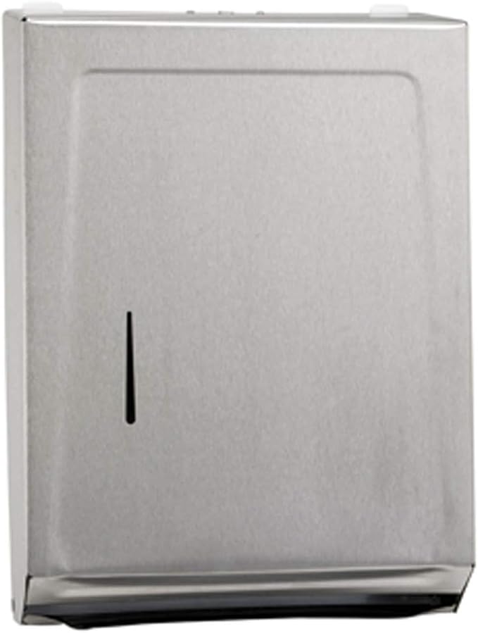 Winco Paper Towel Cabinet, Medium, Stainless Steel