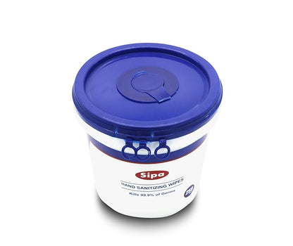 SIPA Hand Sanitizing Wipes 250 WIPES/BUCKET will Refills (2 BUCKETS 6 REFILLS)