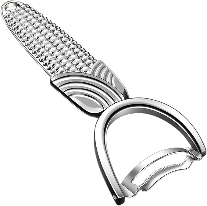 Stainless Steel Corn Peeler for Corn on the Cob Corn Kernel Stripper Remover Dishwasher Safe