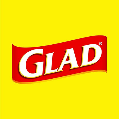 Glad ForceFlex Tall Kitchen Trash Bags, 13 Gallon, Gain Fresh Clean, 40 Count (Package May Vary)