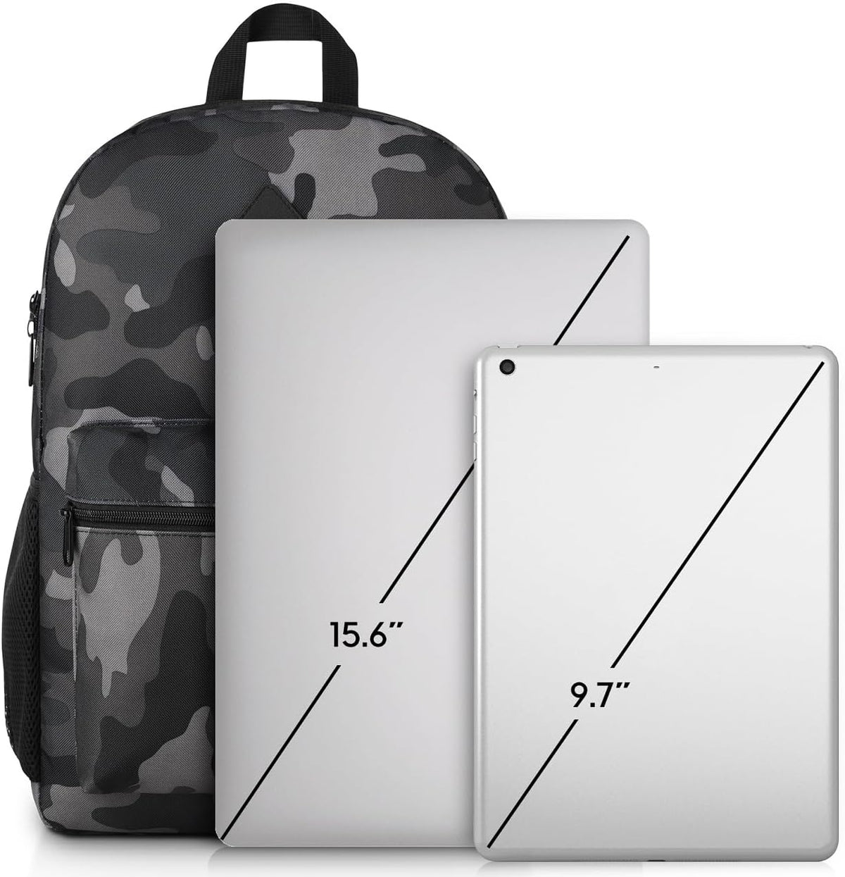 School Backpack,Classic Bookbag Men and Teen Boy Schoolbag with USB Charging Port for High School College Office Work Travel