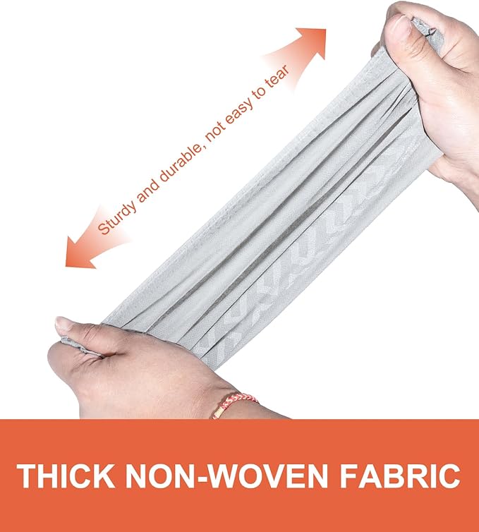 Shoe Covers Disposable 200 Pack, Non-Woven Booties for Shoes Covers,Durable Non Slip Shoe Protectors for Indoors, Breathable & Stretchable Fit for Most Sizes –Protector for Home, Real Estate, Work