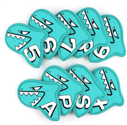 Palette Golf Iron Covers / 9pcs Set/Golf Head Covers/Golf Club Covers