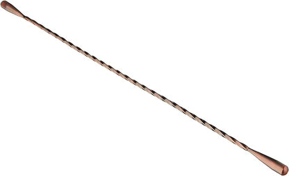 Barfly Bar Spoon, Double End Stirrer 13 3/16" (33.5 cm), Antique Copper