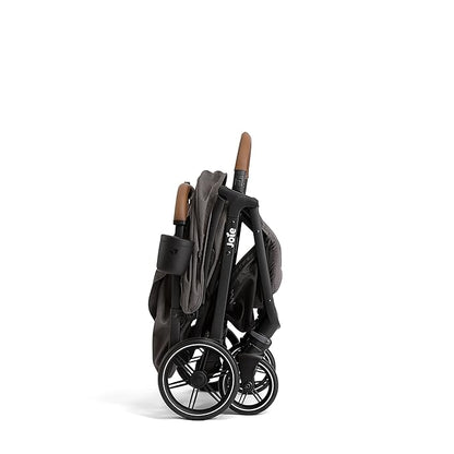 Joie Nutmeg Compact Stroller – Lightweight and Compact Stroller with One-Hand Fold (Thunder)