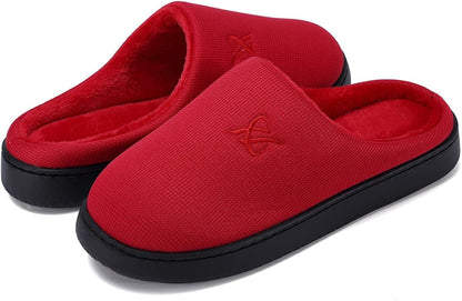 Memory Foam Slippers for Women's and Men's Casual House Shoes