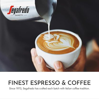 Segafredo Zanetti Espresso Capsules – Aluminum Pods for Nespresso Original Machines – Medium Roast Premium Espresso with a Sweet Aroma – Subtle, Intensity 9 – Sinfonia, 10 Count (Pack of 4)