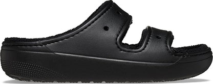 Crocs Unisex Adult Classic Cozzzy Towel Sandals, Fuzzy Slippers and Slides