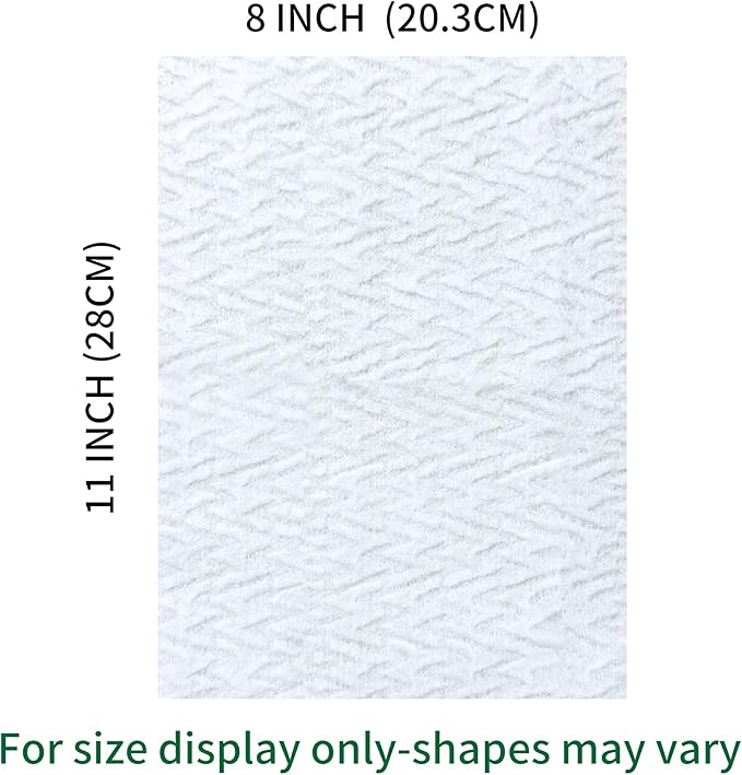 Dr.Easy Dry Sweeping Cloths,72ct Disposable Mopping Pads Refil Pack,fits SWIFFER Sweeper and Other Electrostatic Mop Heads for Floor Mopping and Cleaning.Bigger Size 8x11in,Catch& Lock Dirt & Hair.