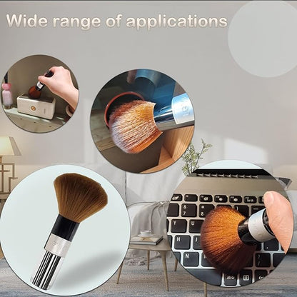 Car Interior Dusting Brush Dust Sweeping Soft Bristle Brush for Car Interior Dash Duster Small Dust Cleaning Brush for Car Vent Dust Remover Microfiber Mini Duster for Car Detailing Brushes