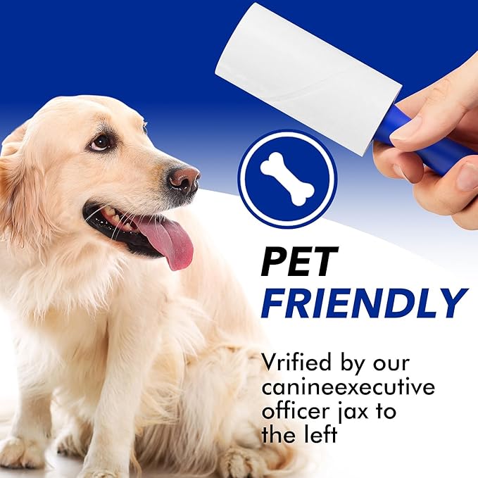 200 Sheets Mini Lint Rollers for Travel - Set of 4 Small-Sized Lint Removers Designed for Convenient Portability, Ideal for Removing Pet Hair and Debri
