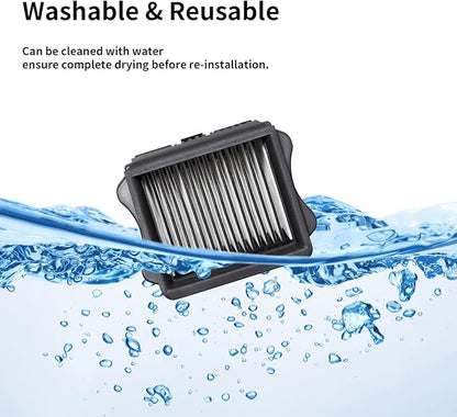 Vacuum Filter Replacement Compatible with Tineco iFloor 3, Floor ONE S3 & Floor ONE S5, Floor ONE S5 Pro Cordless Vacuum Cleaner, 4 Pack Replacement Filters