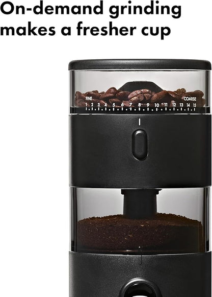 OXO Brew Compact Conical Burr Coffee Grinder