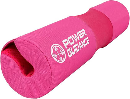 POWER GUIDANCE Barbell Squat Pad - Neck & Shoulder Protective Pad Anti-Skid Points for Squats, Lunges, Hip Thrusts, Weightlifting - Fit Standard and Olympic Bars