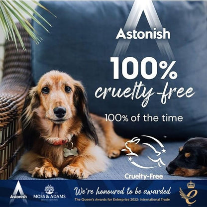 Astonish Specialist Extra Strength Grease Lifter With Baking Soda - No Scrub De-Greaser Formula For Kitchen Surfaces, Trays & Pans - Vegan Cruelty Free Household Cleaning Supplies, 750ml Bottle, 2PK