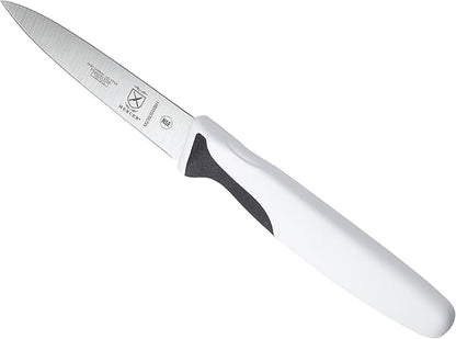 Mercer Culinary Millennia Color Handle Cutlery 3" Slim Paring Knife White