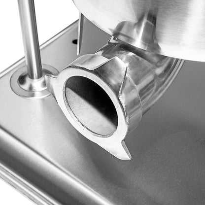 ALDKitchen Sausage Stuffer | Manual Control | 5L / 7L / 10L | Vertical Sausage Machine (10L)