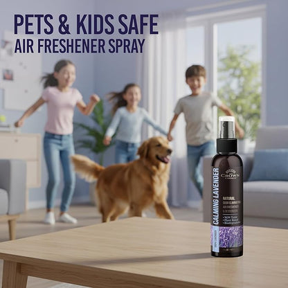 Non-Toxic Odor Eliminator,Natural Lavender Air Freshener Spray for Home,Linen Spray for Peacful Sleep, Closet & Couch Deodorizer,Long Lasting Bathroom & Toilet Freshener,Safe for Kids & Pets,1PK-4Oz