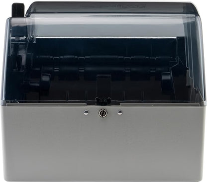 Winco Paper Towel Dispenser, Medium, Gray, Black