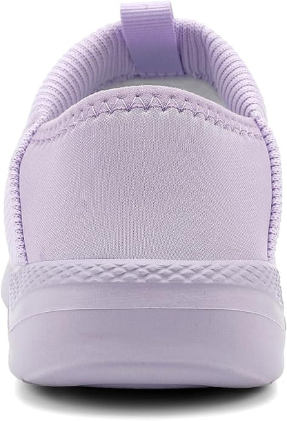 KUBUA Slippers for Men and Womens Indoor House Shoes Plush Slip on Outdoor Garden Loafers