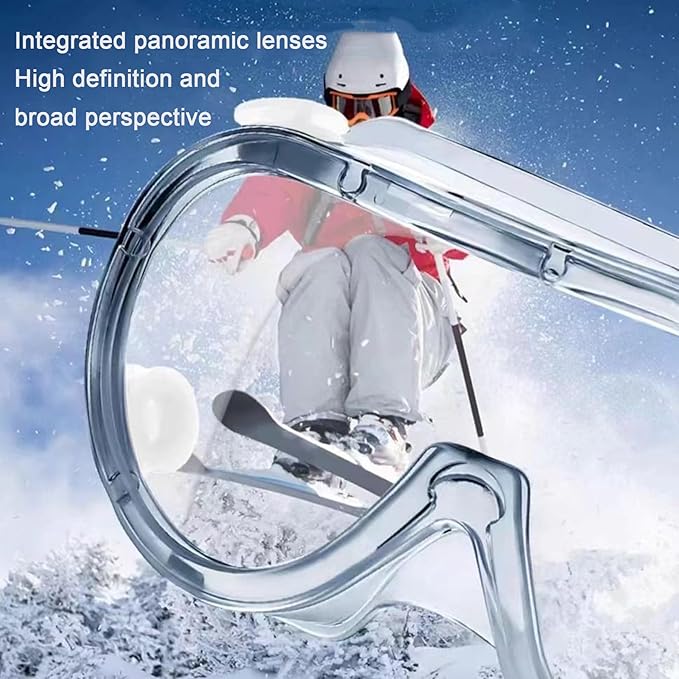 Safety Goggles 6 Pack - Anti-Fog Protective Safety Glasses - Clear Lens Adjustable Soft Lightweight Protection Eyewear