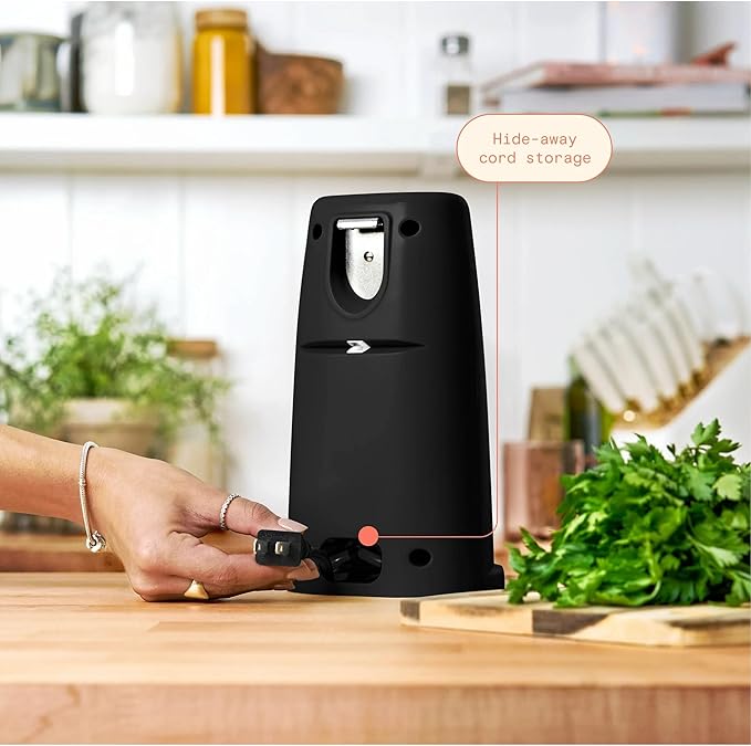 Beautiful Easy-Prep Electric Can Opener (Blavk)