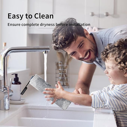 keluke Only S5Combo - Replacement Roller Brush and Filters Compatible with Tineco Floor One S5Combo Wet Dry Cordless Vacuum Cleaner(Not for Others S5 Series Models) 3 Brushes Roller,3 Filters