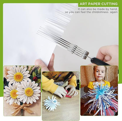 ShangTianFeng salad scissors, HerbScissors with 5 Blades and Cover,Kitchen 5 Stainless Steel Blade Herb Cutting Shears Scissors, ShreddingScissors for Paper,Food Salad Herb Cilantro Cutter Mincer