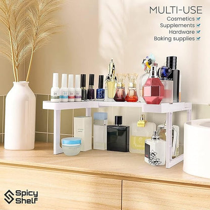 Spicy Shelf Patented Spice Rack and Stackable Organizer