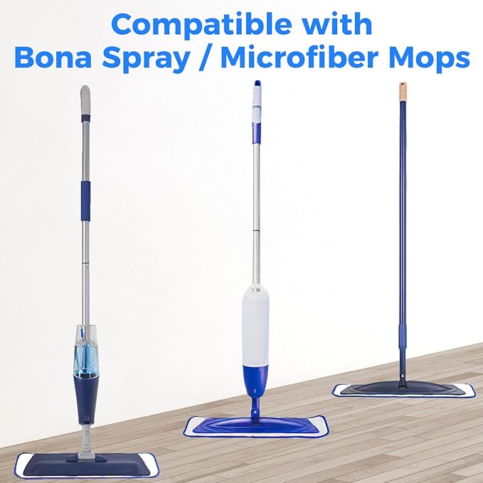 Microfiber Cleaning Pads are Compatible with Bona Mop (20PCS)
