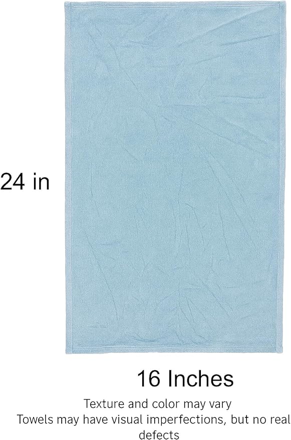 XERO Recycled Surgical Towels - Eco-Friendly Cleaning Cloths for Professional Window Cleaners, Home & Car Detailing - 100% Cotton, Absorbent, Machine Washable Approximately 24"x16" 48 Pack