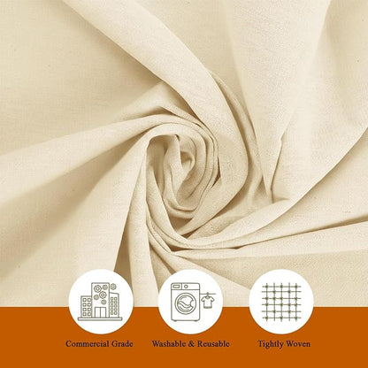 All Purpose Canvas Drop Cloths - Drop Cloth for Painting, Floor Cover, Heavy Duty Protection for Furniture & Surfaces, Reusable Painters Canvas Tarp for Renovation & Home (9x12 Feet)