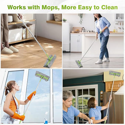 HOMEXCEL Microfiber Glass Cleaning Cloths-6PK, 16"x14" Lint Free Window Cleaning Cloth, Glasses, Mirrors, Screens, Stainless Steel, Premium Microfiber Wipes for Cleaning, Glass and Window Cleaner