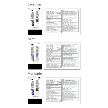 Purell Advanced Hand Sanitizer Gel Infused with Essential Oils, Scented Variety Pack, 1 fl oz Travel Size Flip Cap Bottles with JELLY WRAP Carrier (Pack of 8), 3900-09-ECME17