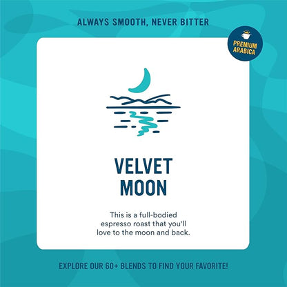 Cameron's Coffee Single Serve Pods, Velvet Moon, 12 Count (Pack of 6)