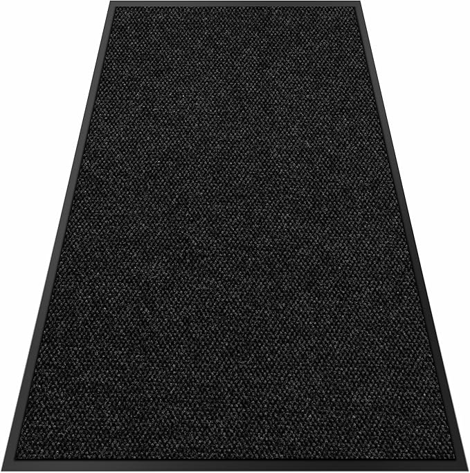 4′ x 35′ Front Door Mat Indoor Outdoor Entrance, Commercial Floor Mat Heavy Duty Dirt Trapper Entryway Doormat, Custom Size Non Slip Rubber Backing Welcome mat, Door Mat for High Traffic Area