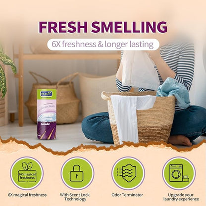 DR.EASY Laundry Scent Boosters 312G,Lavender Scent Boosters for Washer，Bulk Laundry Booster Beads and fabric scent booster，Fresh Scented Clothes fo 12 Weeks