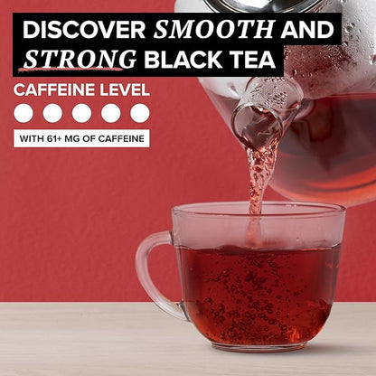 TAZO Organic Awake English Breakfast Black Tea Bags, Bold Traditional Breakfast-Style Black Tea, 144 Total Tea Bags (36ct - Pack of 4)