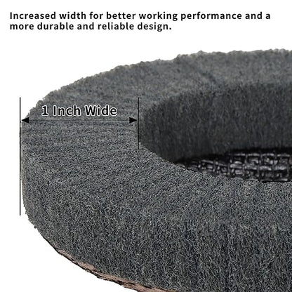 15Pcs 180# 320# 600# Scour Flap Disc 4 1/2 Inch Angle Grinder Attachment for Metal & Wood Scouring Pads Polishing Wheel Sanding Disc Paint Rust Remover