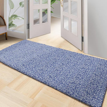 Premium Microfiber Indoor Door Mat – 36"x72" Washable Entry Mat, Non-Slip, Waterproof Backing, Super Absorbent, Low Profile Entryway Doormat for Indoor Entrance